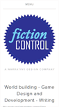 Mobile Screenshot of fictioncontrol.com